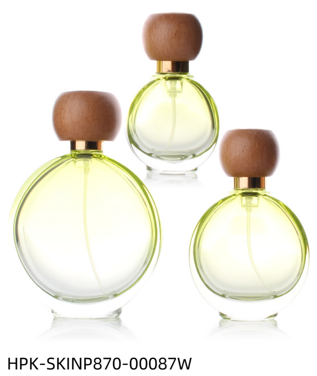 Clear Round Thick Base Glass Perfume Spray Bottle